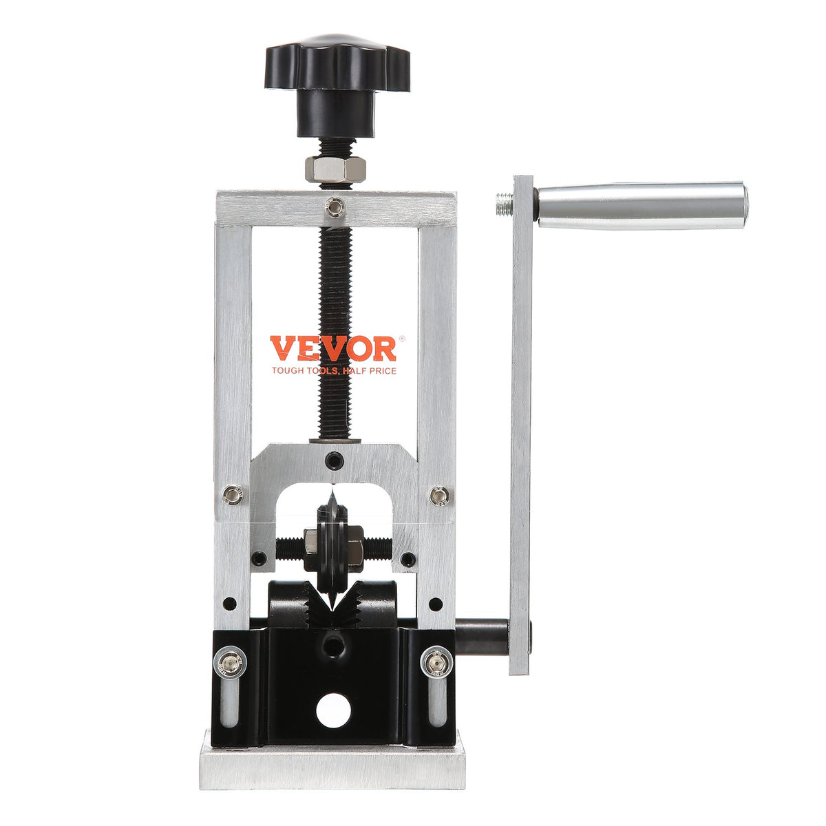 VEVOR Wire Stripping Machine,Wire Stripper with Hand Crank or Drill Powered,0.06''-1.18'' Copper Wire Stripper,Visible Stripping Depth Reference,Portable Aluminum Frame Wire Peeler