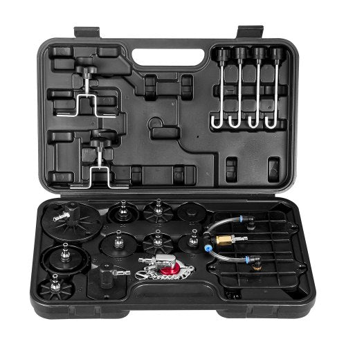 VEVOR Brake Master Bleeder Kit, 12 Pcs, Professional Brake Bleeder Adapter Set with Complete Kit & Handle, Durable Brake Blee