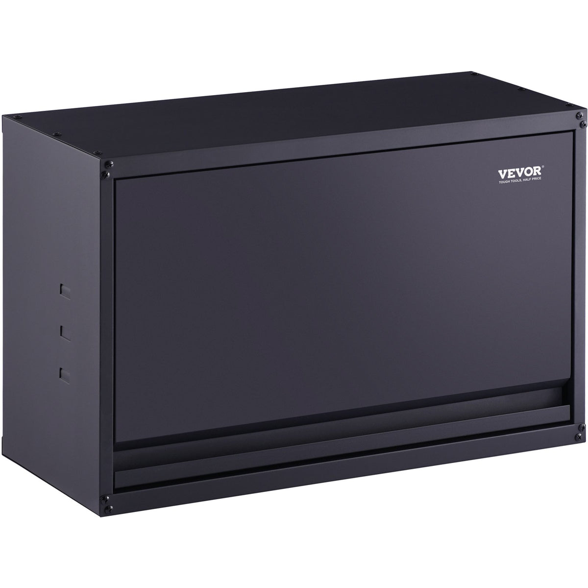 VEVOR Metal Storage Cabinet, 120lbs Load Capacity per Shelf, 20'' Tall Wall-Mounted Powder-Coating Steel Garage Cabinet with Adjustable Shelf, Press to Lock & Open Door, Perfect for Office Home Garage
