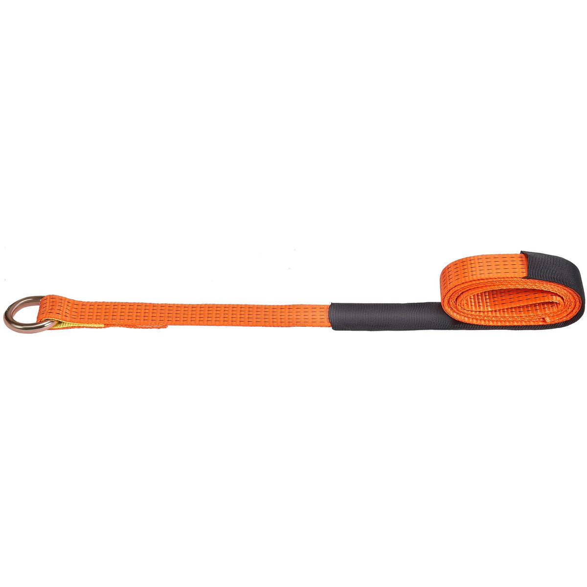 VEVOR Car Tie Down with Chain Anchors, Lasso Style 2"×120" Tire Straps, 5865 LBS Working Load, 11023 LBS Breaking Strength, with Heavy Duty Ratchets for Passenger Car, ATV, SUV, UTV, Truck, 4-Pack