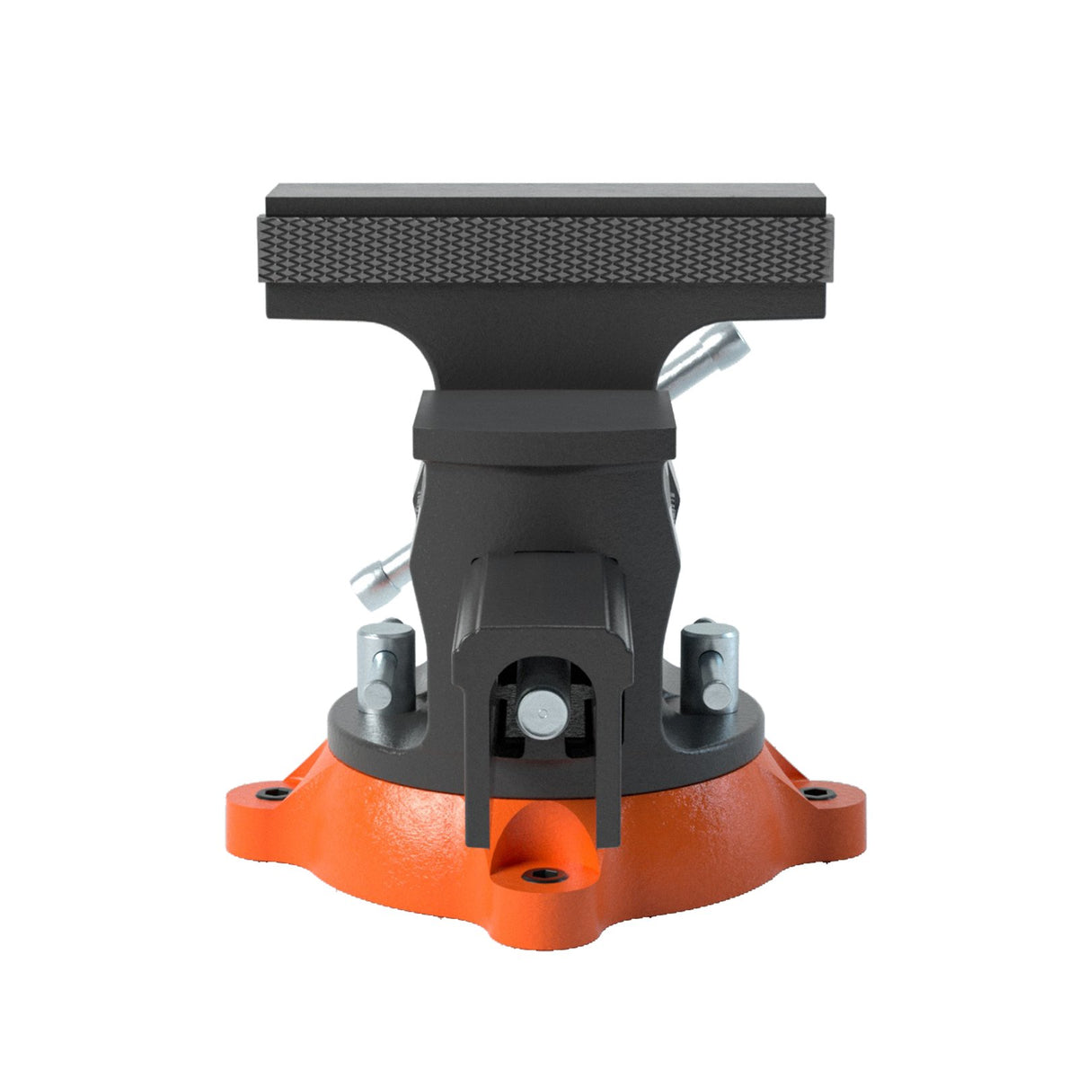 VEVOR Bench Vise, 6.5" Jaw Width 6.5" Forward &9.3" Reverse Opening, 360-Degree Swivel Locking Base Multipurpose Workbench with Anvil, Heavy Duty Ductile Iron with Bolts & Nuts, for Drilling, Pipe Cut