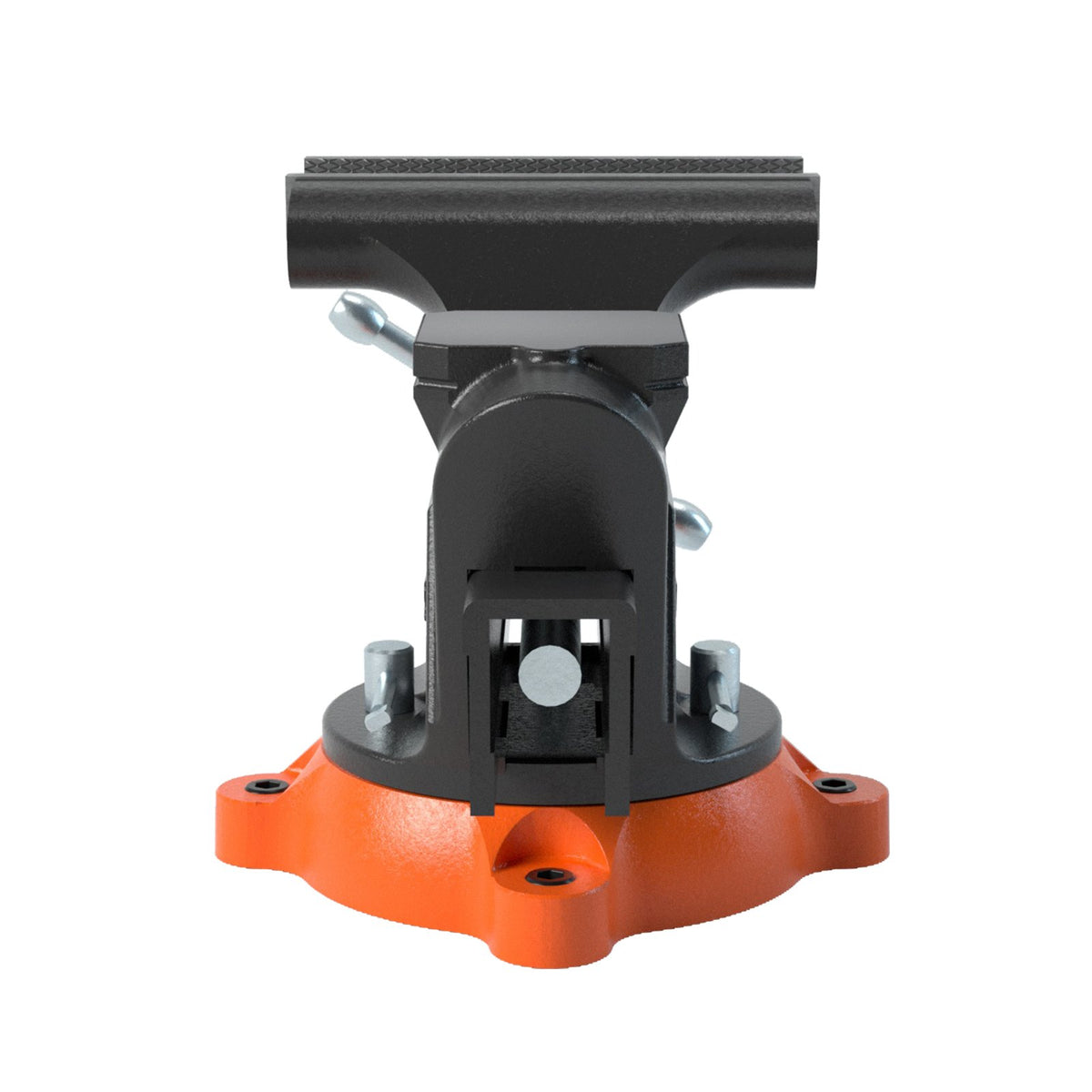 VEVOR Bench Vise, 6-inch Jaw Width 5.9-inch Jaw Opening, 360-Degree Swivel Locking Base Multipurpose Vise with Anvil, Heavy Duty Ductile Iron Workbench Vise with Bolts & Nuts, for Drilling, Pipe Cutti