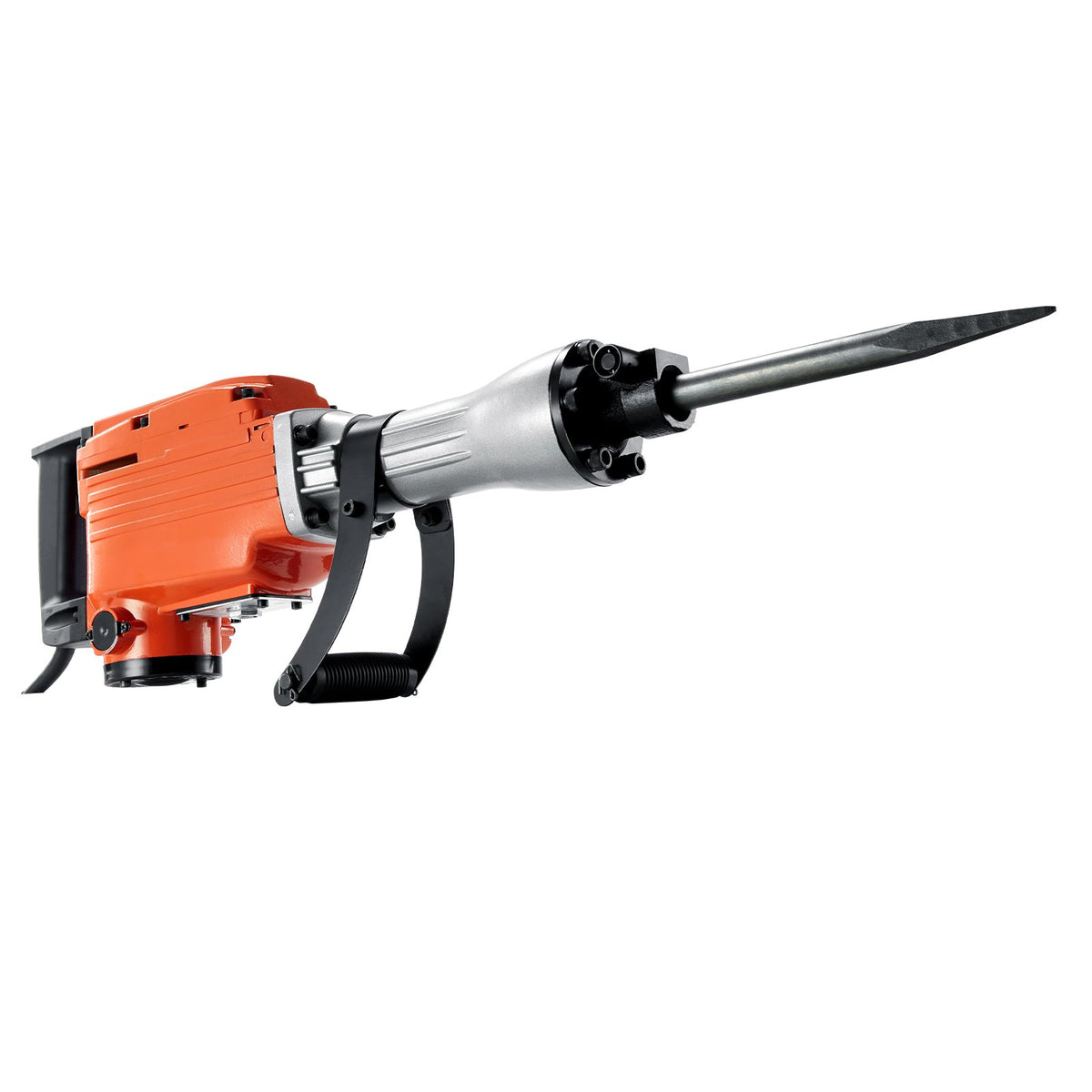 VEVOR Demolition Jack Hammer, 2200W 1400 BPM Jack Hammer Concrete Breaker, Heavy Duty Electric Jack Hammer 4pcs Chisels Bit with Gloves, 360°C Swiveling Front Handle for Trenching and Breaking Holes