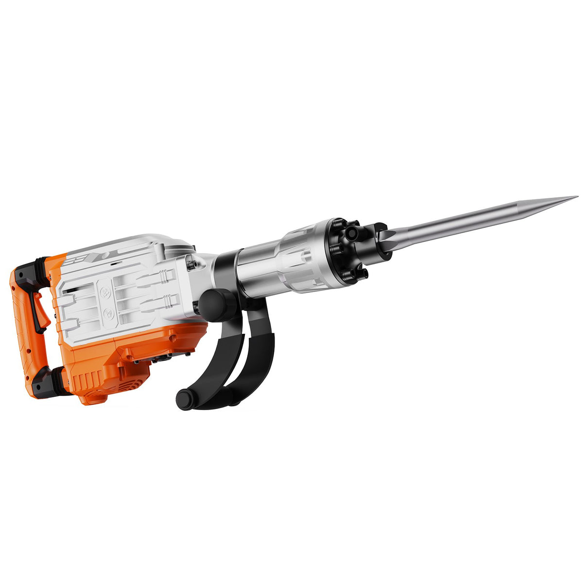 VEVOR Demolition Jack Hammer, 3500W Jack Hammer Concrete Breaker, 1900 BPM Heavy Duty Electric Jack Hammer, 2pcs Chisel with Gloves & 360° Swiveling Front Handle for Trenching and Breaking Holes