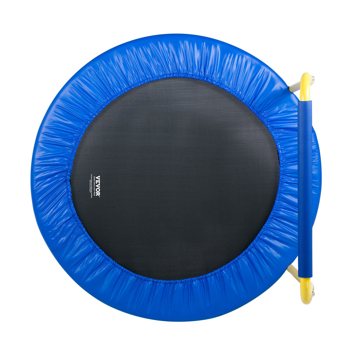 VEVOR 3FT Trampoline for Kids, 36" Trampolines Indoor/Outdoor Trampoline for Toddlers, Foldable Mini Baby Trampoline with Foam Handle, Recreational Trampoline Birthday Gift for 3+ Years Kids
