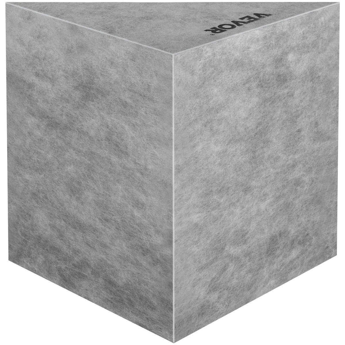 VEVOR Tile Shower Seat, 22.4\" x 16\" x 20\" Ready to Tile Shower Seat, Factory Waterproof & 100% Leak Proof Tileable Shower Corner Seat, 440lbs Load-Bearing Triangular Board Shower Bench, Grey