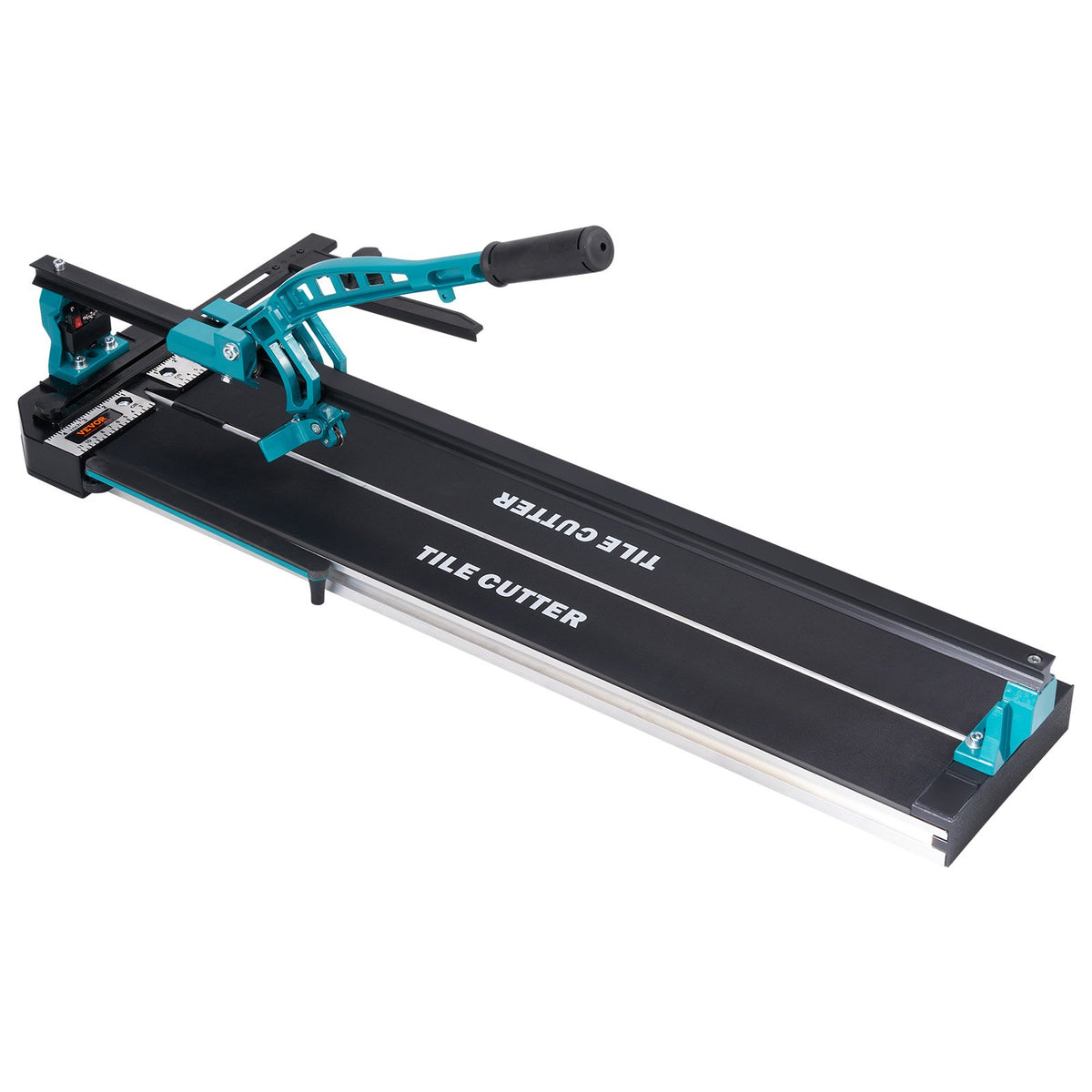 VEVOR Manual Tile Cutter, 32 inch, Porcelain Ceramic Tile Cutter with Tungsten Carbide Cutting Wheel, Infrared Positioning, Anti-Skid Feet, Durable Rails for professional installers or beginners