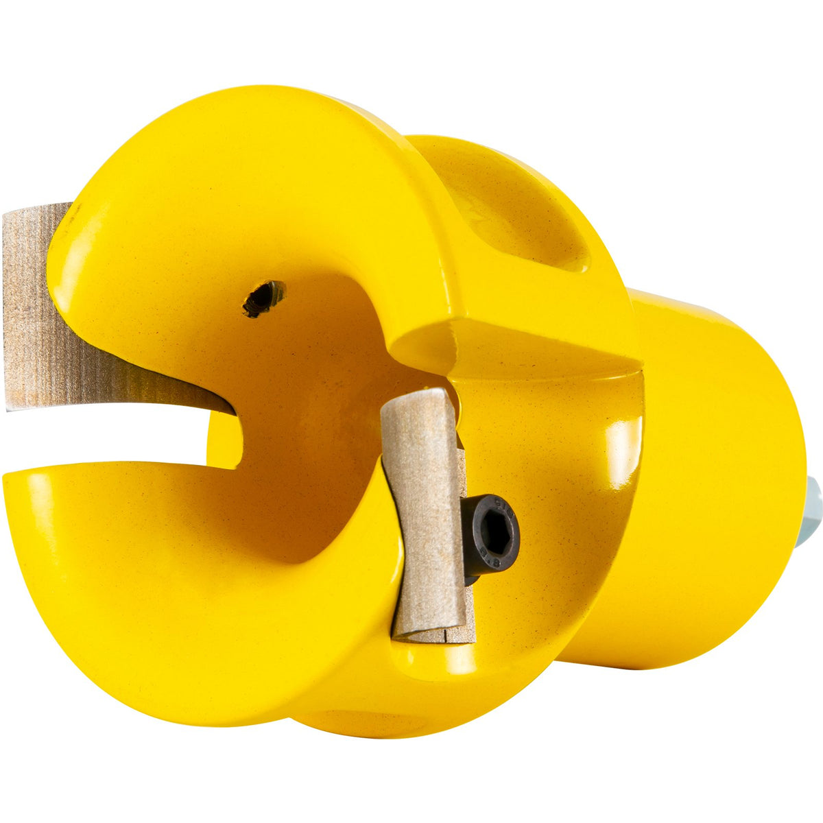 VEVOR Tenon Cutter, 1.5" / 38 mm Diameter, Premium Aluminum & Steel Log Furniture Cutter, with Dual Curved Blades & Button Screws Home Master Kit, Commercial Woodworking Tool for Home Beginner DIY