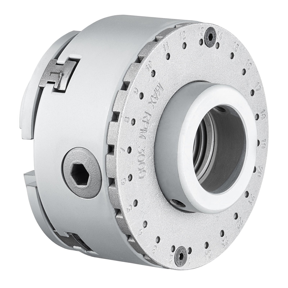 VEVOR KP965 Lathe Chuck, 4-Jaw 3.75" Diameter, Metal Lathe Chuck Turning Machine Accessories with 5 Sets of Jaws, Self-centering Tool, for Precision Machining, Grinding Machines, Milling Machines