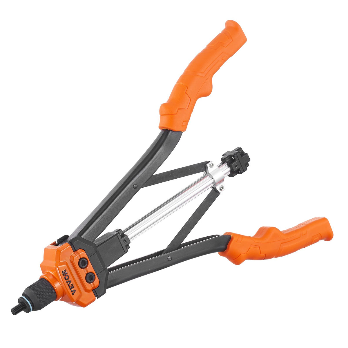 VEVOR Rivet Nut Tool, 16 inch Rivnut Tool Kit with 13PCS Metric and SAE Mandrels, 186PCS Rivet Nuts, Semi-auto Retraction, M3, M4, M5, M6, M8, M10, M12, 1/4-20, 5/16-18, 3/8-16, 1/2-13, 8-32, 10-24