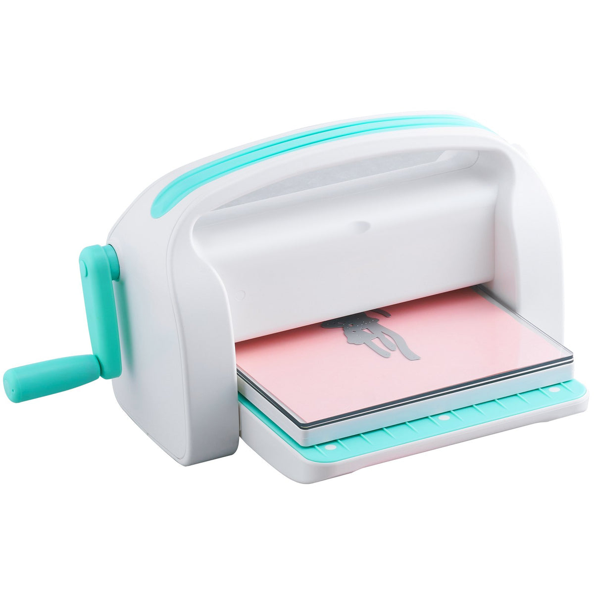 VEVOR Manual Die Cutting & Embossing Machine, Portable Cut Machines, 9 inch Opening Scrapbooking Machine Full Kit Included, For Arts & Crafts, Scrapbooking, Card Making and Crafting, White