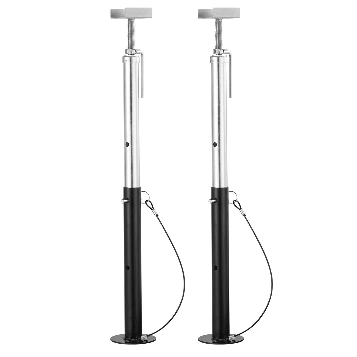 VEVOR RV Slide Out Support Jacks, 5000 lbs Capacity Each Slide Out Stabilizer, Adjusts from 20"-48" Camper Slide Out Support Jacks, Heavy-duty Slideout Stabilizers for RV, Camper and Travel Trailer