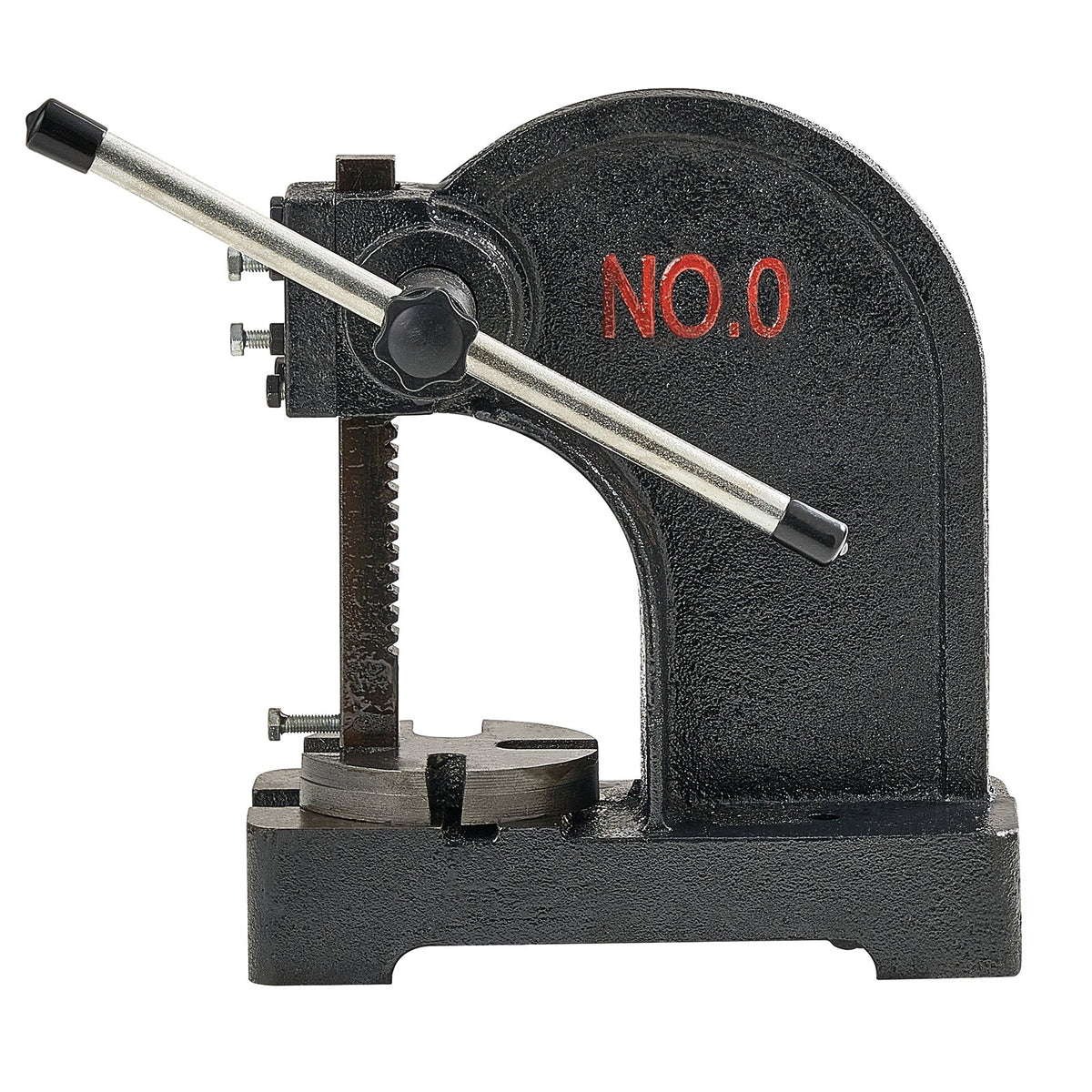 VEVOR Arbor Press, 0.5 Ton Manual Arbor Press, 4.6" Maximum Height, Cast Iron Heavy-duty Manual Desktop Arbor Press, Precision Hand Press for Stamping, Bending, Stretching, Forming