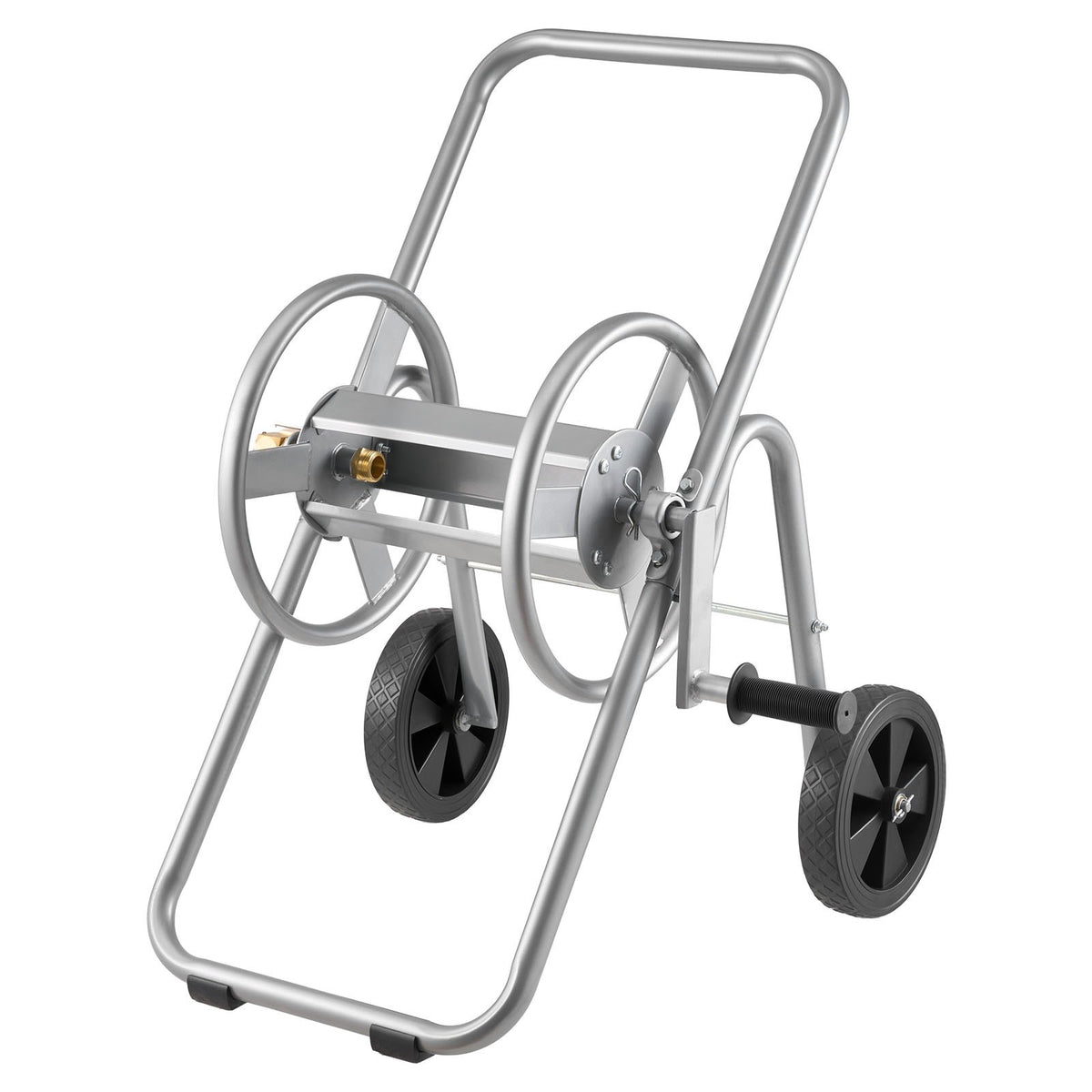 VEVOR Hose Reel Cart, Hold Up to 175 ft of 5/8’’ Hose (Hose Not Included), Garden Water Hose Carts Mobile Tools with Wheels, Heavy Duty Powder-coated Steel Outdoor Planting for Garden, Yard, Lawn