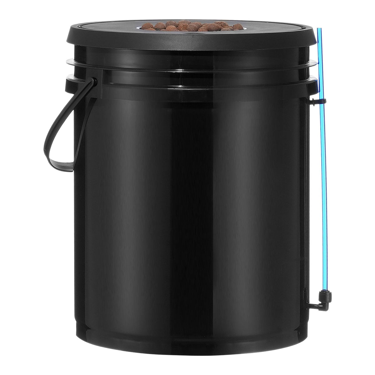 VEVOR DWC Hydroponic System, 5 Gallon 8 Buckets, Deep Water Culture Growing Bucket, Hydroponics Grow Kit with Pump, Air Stone and Water Level Device, for Indoor/Outdoor Leafy Vegetables