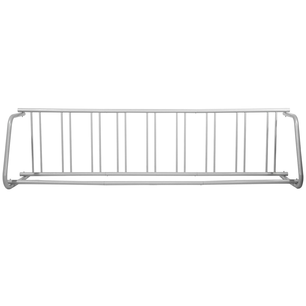VEVOR 111\" Length Floor Bike Rack, 9 Holders All-Steel Grid Bike Rack, Single-Side Storage Stand for Garages Streets Yards