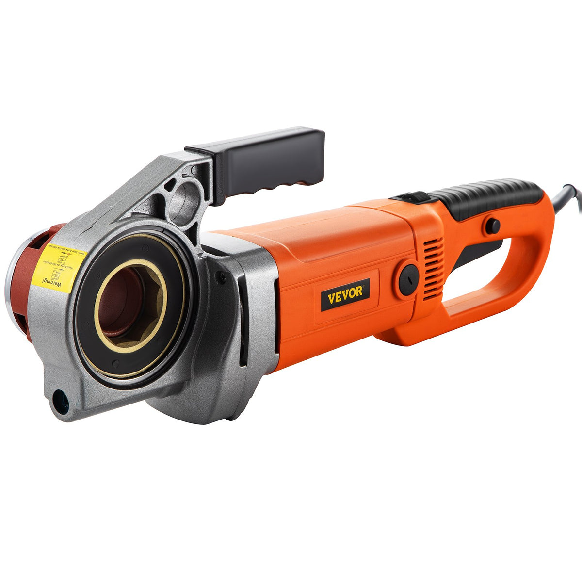 VEVOR Electric Pipe Threader, 2300W Pipe Threading Machine with 4 Dies 1/2" - 1 1/4", 110V Hand-held Pipe Threader Machine with Copper Motor, Portable Electric Pipe Threading Kit with Carrying Case