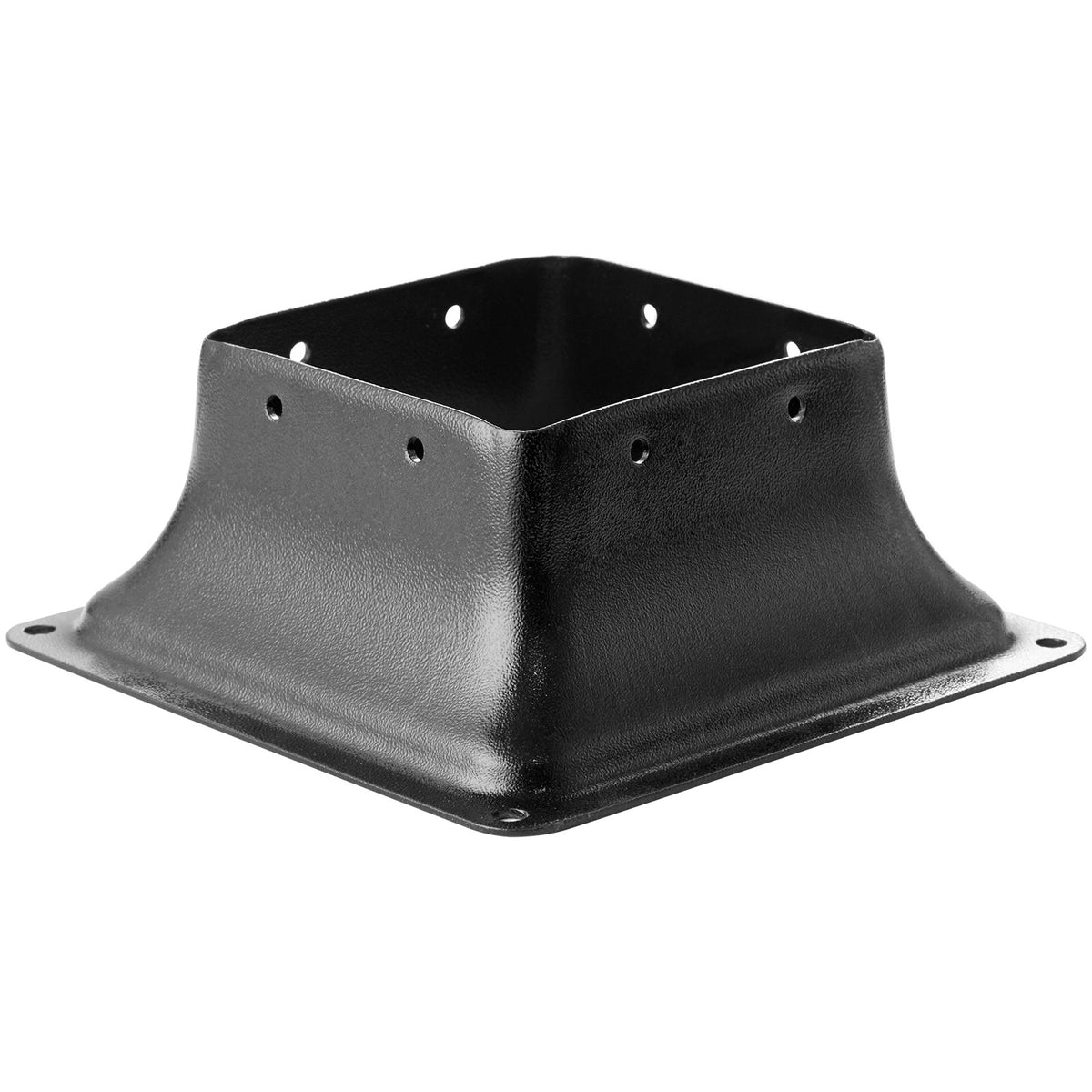 VEVOR 4x4 Post Base 20Pcs, Internal 3.6"x3.6" Heavy Duty Powder-Coated Steel Post Bracket Fit for Standard Wood Post Anchor, Decking Post Base for Deck Porch Handrail Railing Support