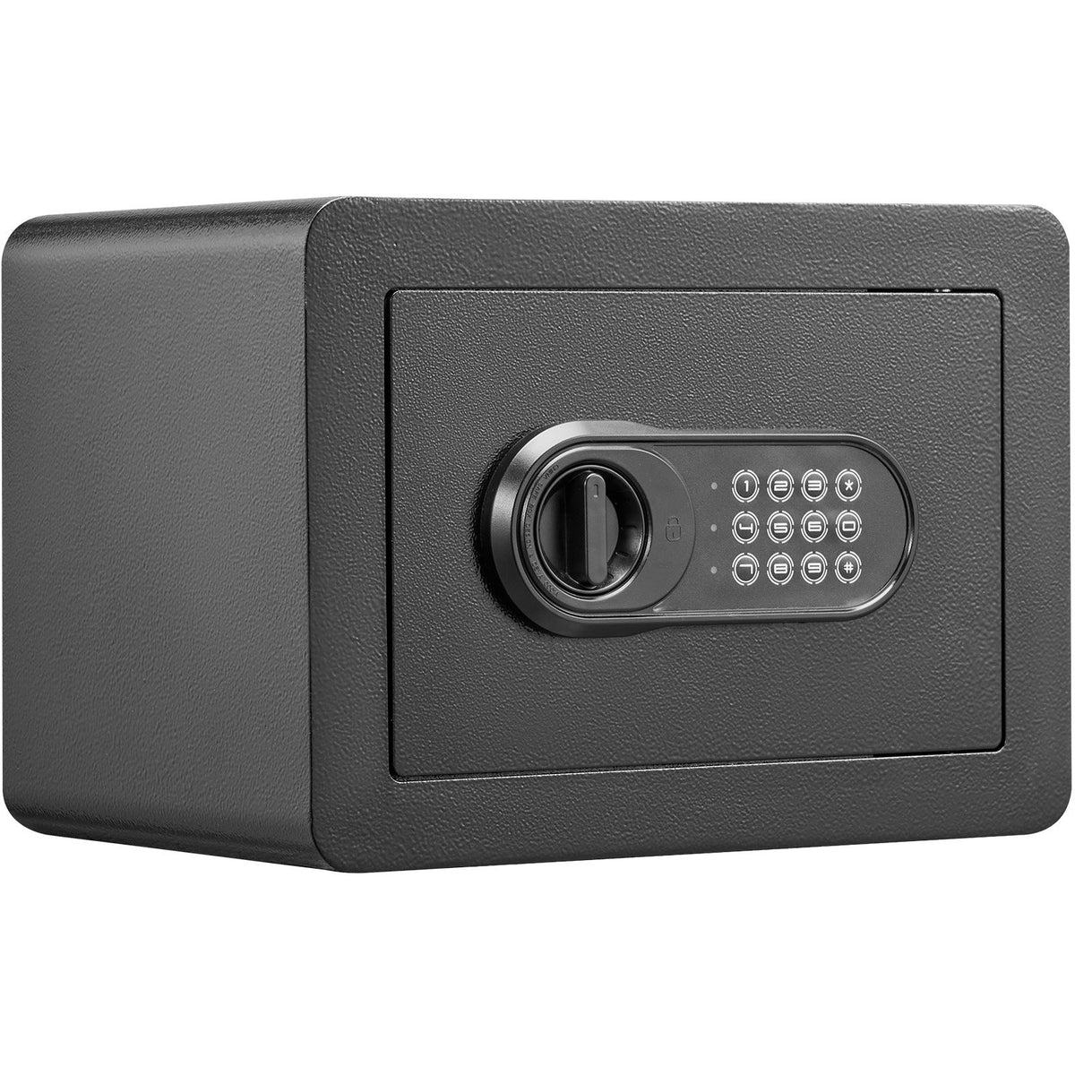 VEVOR Safe, 0.5 Cubic Feet Home Safe, Steel Security Safe with Digital Keypad and 2 Keys, Wall-Mounted Cabinet Safe Protect Cash, Gold, Jewelry, Documents for Home, Hotel, 13.8 x 9.8 x 9.8 inches