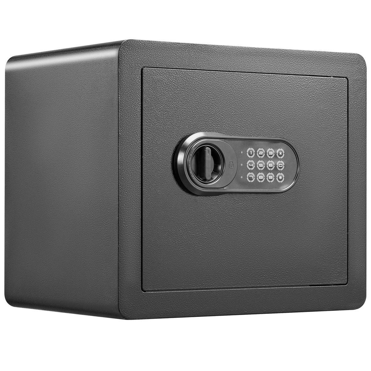 VEVOR Safe, 1.2 Cubic Feet Home Safe, Steel Security Safe with Digital Keypad and 2 Keys, Cabinet Safe with Fire-proof Bag, Protect Cash, Gold, Jewelry, Documents for Home, Hotel, 15.8x11.8x13.8 inche