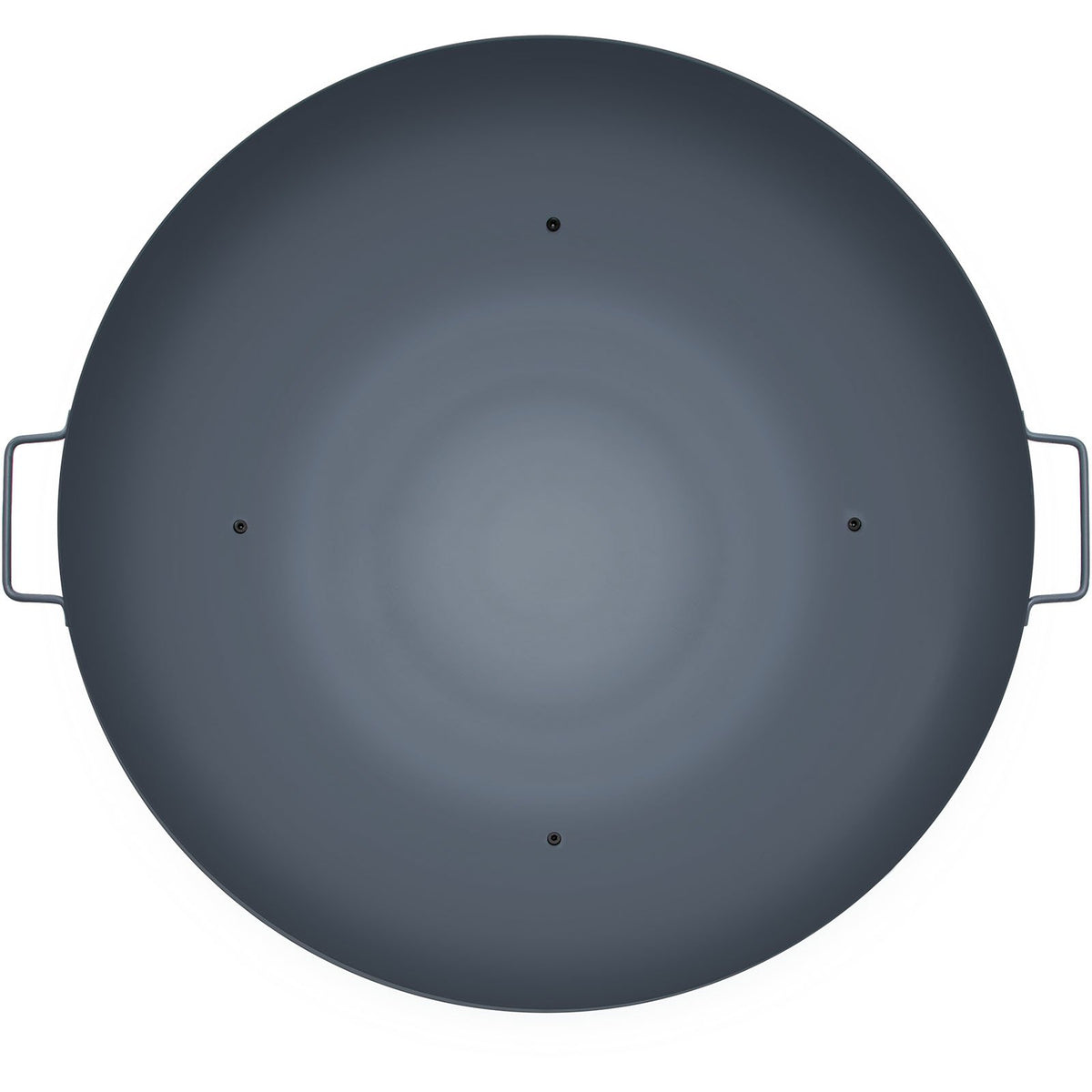 VEVOR Fire Pit Bowl, 34-Inch Diameter Round Carbon Steel Fire Bowl, Wood Burning for Outdoor Patios, Backyards & Camping Uses, with A Drain Hole, Portable Handles and A Firewood Stick, Black