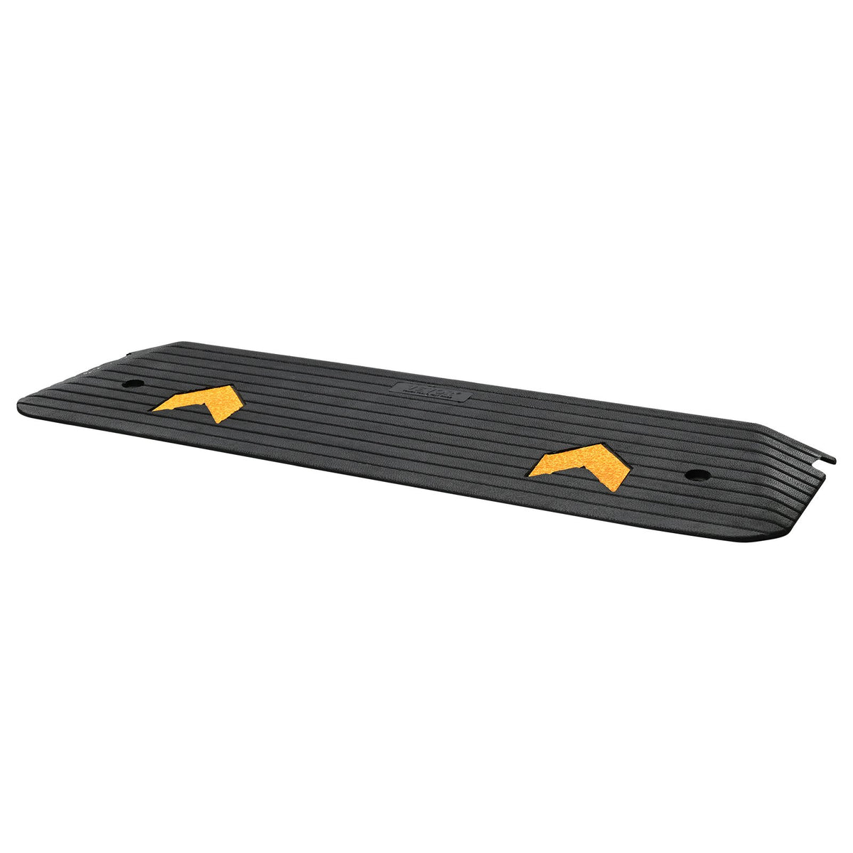 VEVOR Upgraded Rubber Threshold Ramp, 1" Rise Wheelchair Ramp Doorway, Natural Curb Ramp Rated 33069 lbs Load Capacity, Non-Slip Textured Surface Rubber Curb Ramp for Wheelchair and Scooter