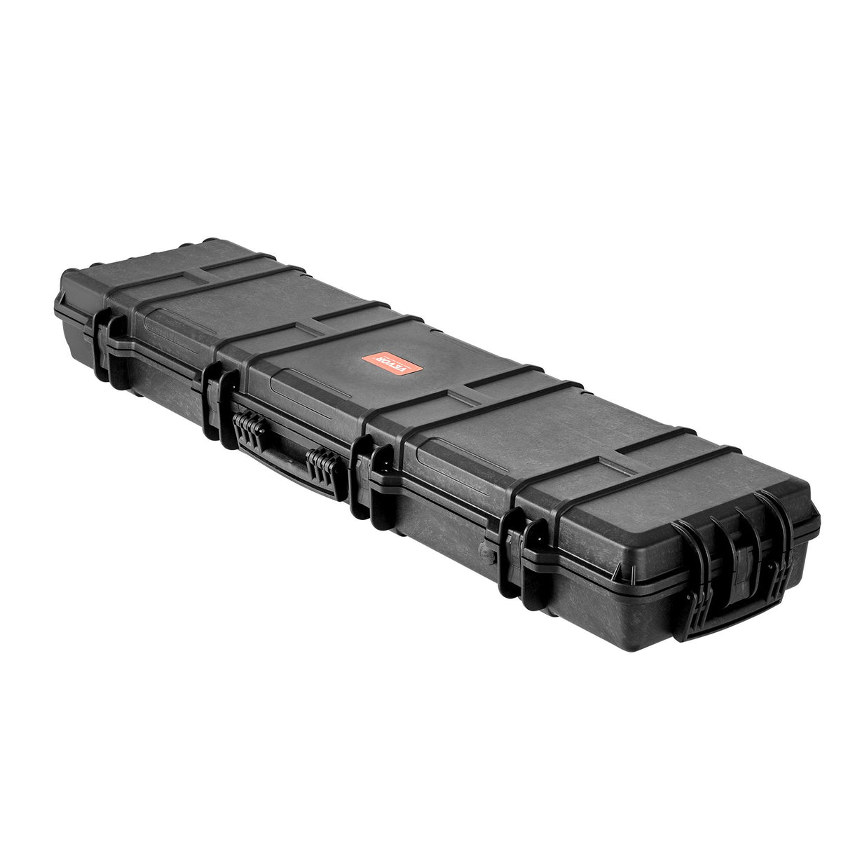 VEVOR Rifle Case, Rifle Hard Case with 3 Layers Fully-protective Foams, 50 inch lockable Hard Gun Case with Wheels, IP67 Waterproof & Crushproof, for Two Rifles or Shotguns, Airsoft Gun