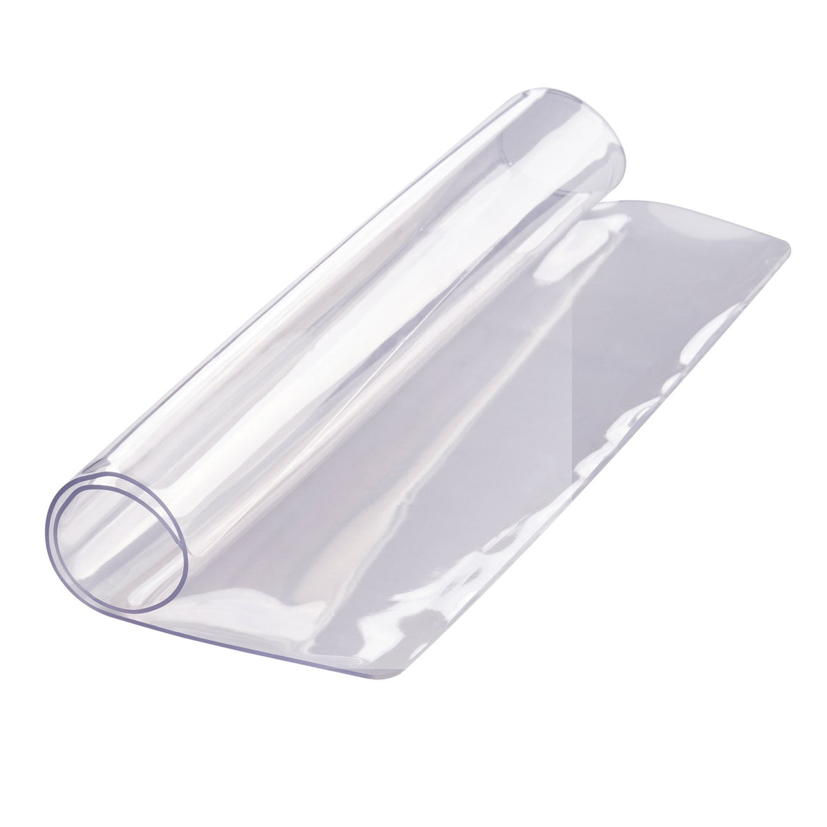 VEVOR Clear Table Cover Protector, 12" x 12"/305 x 305 mm Table Cover, 1.5 mm Thick PVC Plastic Tablecloth, Waterproof Desktop Protector for Writing Desk, Coffee Table, Dining Room Table