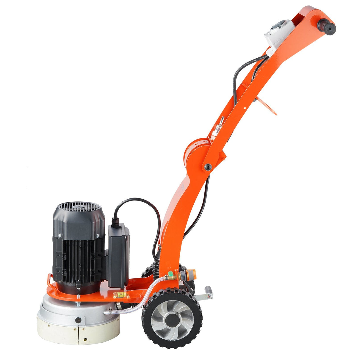 VEVOR Electric Concrete Floor Grinder 10" Walk-Behind Grinder 3.0HP Concrete Floor Polisher, 2200W Grinding Machine, 1430RPM Upgrade Brushless Motor Surfacing Grinder for Granite/Marble/Stones
