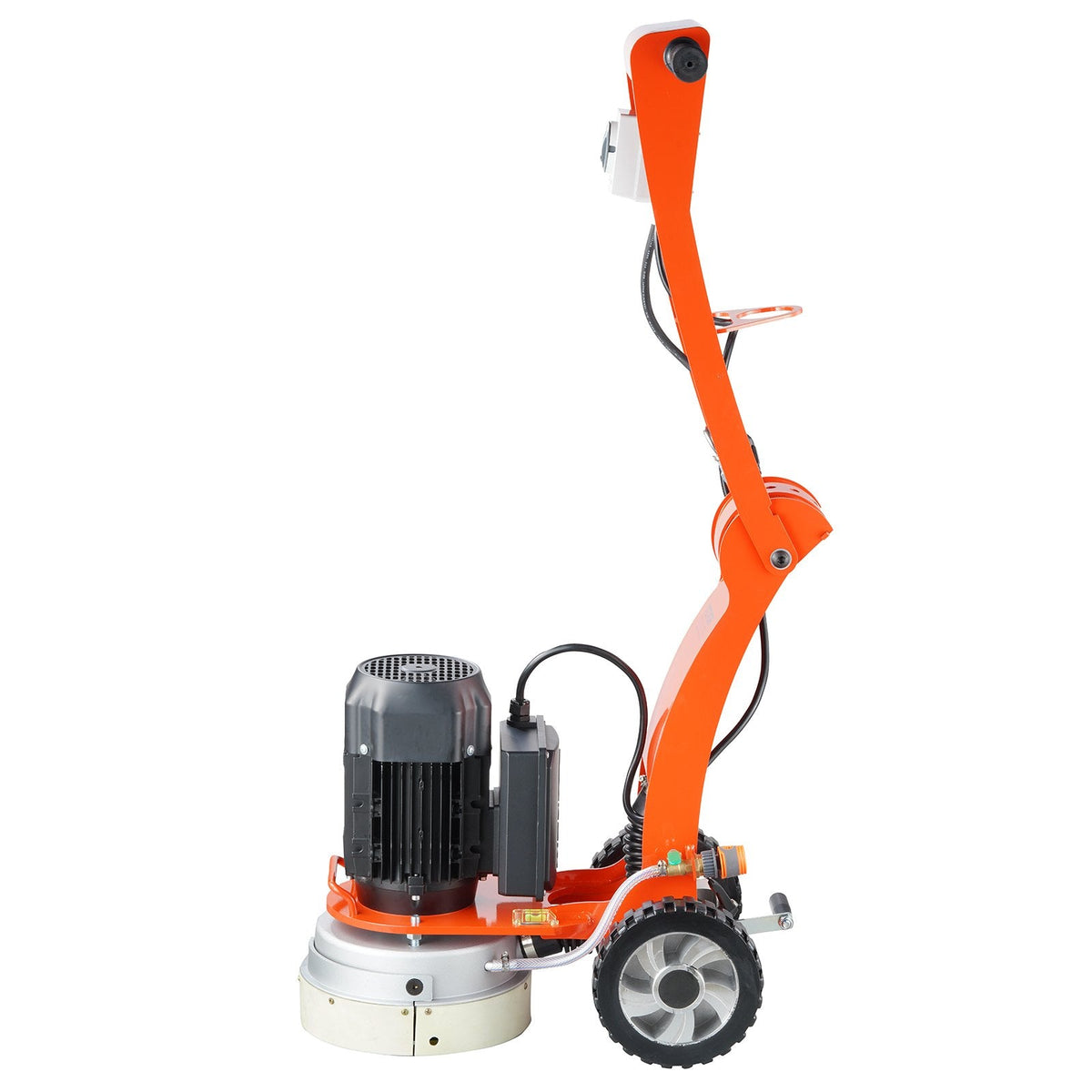 VEVOR Electric Concrete Floor Grinder 10" Walk-Behind Grinder 3.0HP Concrete Floor Polisher, 2200W Grinding Machine, 1430RPM Upgrade Brushless Motor Surfacing Grinder for Granite/Marble/Stones