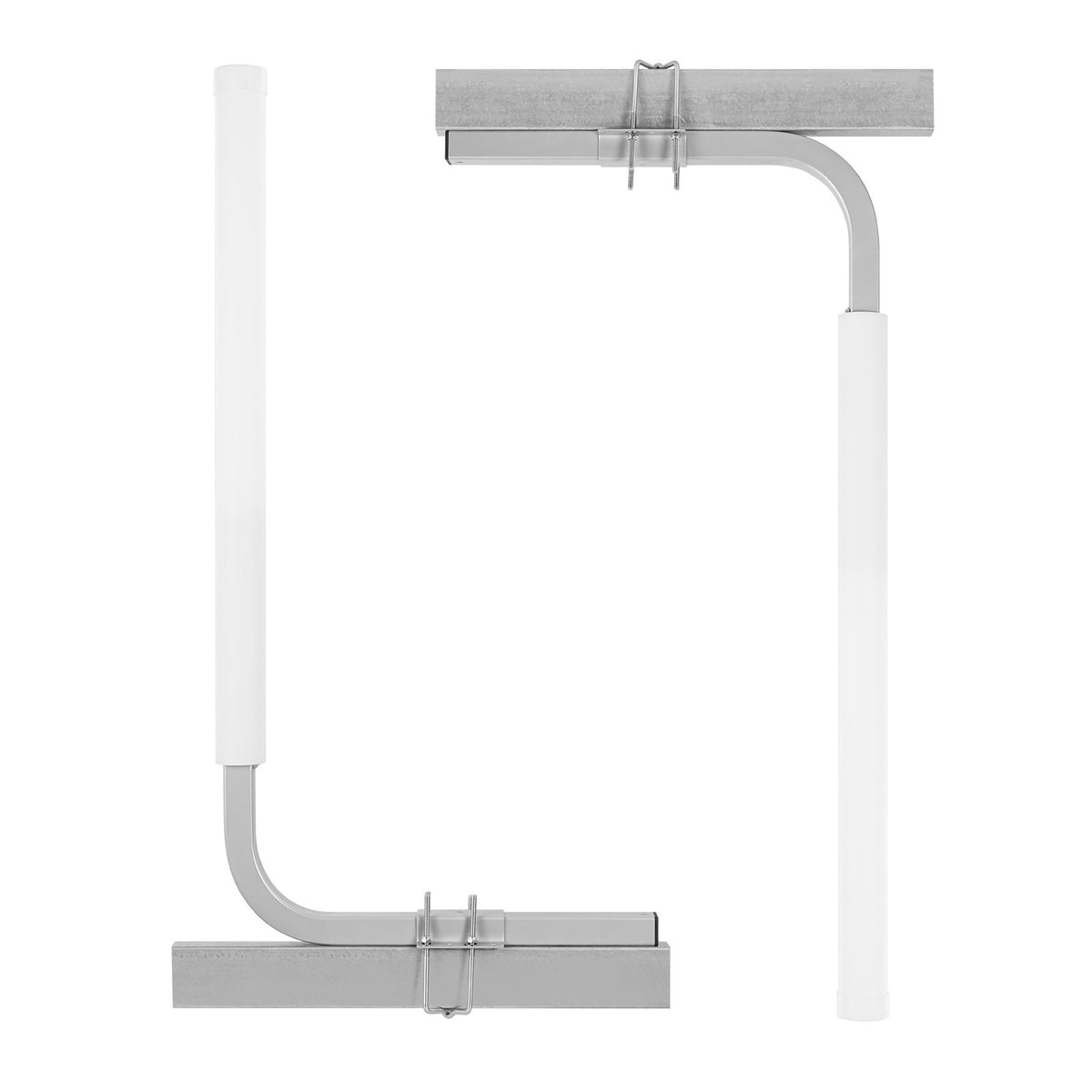 VEVOR Boat Trailer Guide, 60″ Adjustable Design Trailer Guide Poles, 2PCS High-Hardness Steel Trailer Guide-Ons, Trailer Guides with PVC Pipes, for Ski Boat, Fishing Boat or Sailboat Trailer
