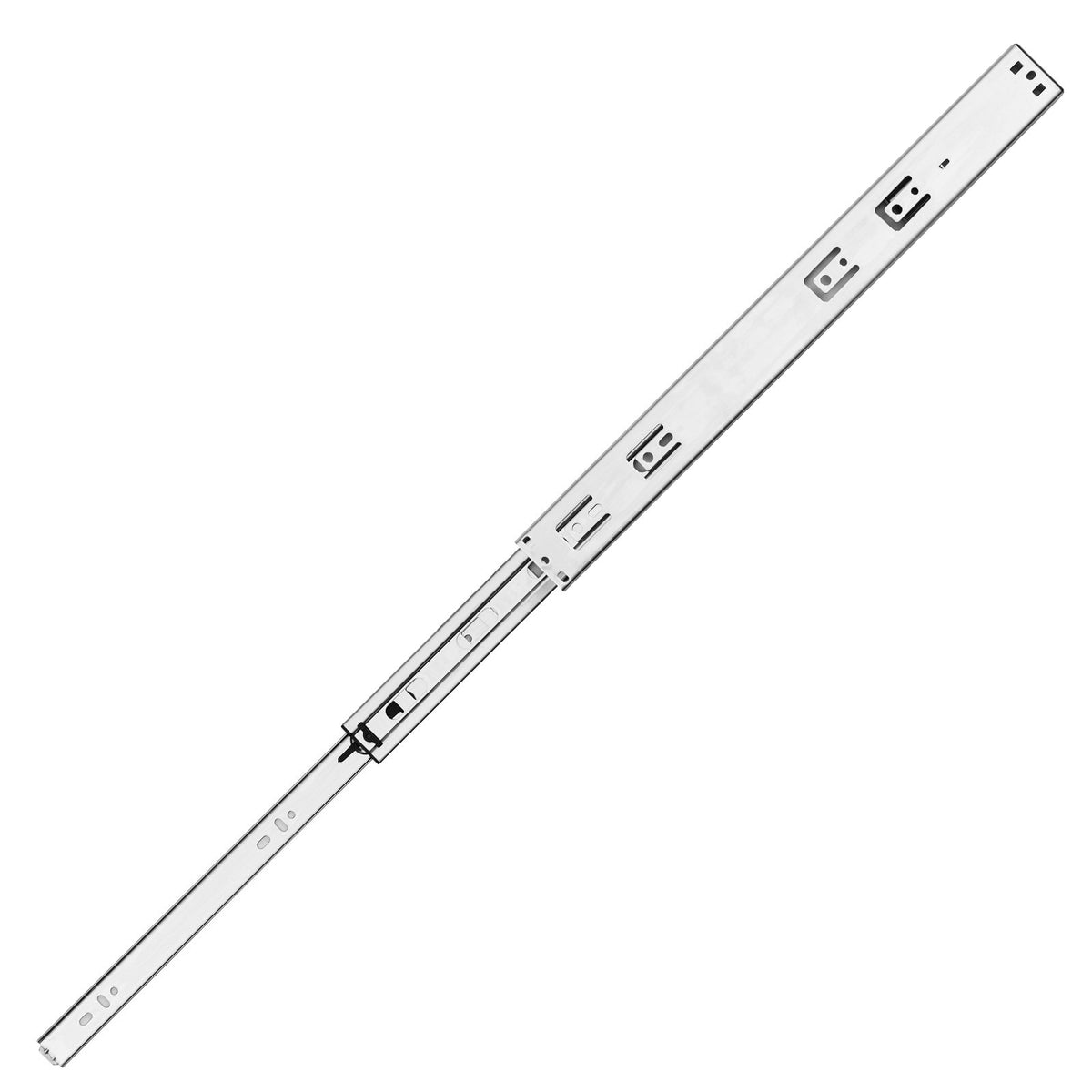 VEVOR 10 Pairs of 18 Inch Drawer Slides Side Mount Rails, Heavy Duty Full Extension Steel Track, Soft-Close Noiseless Guide Glides Cabinet Kitchen Runners with Ball Bearing, 100 Lbs Load Capacity