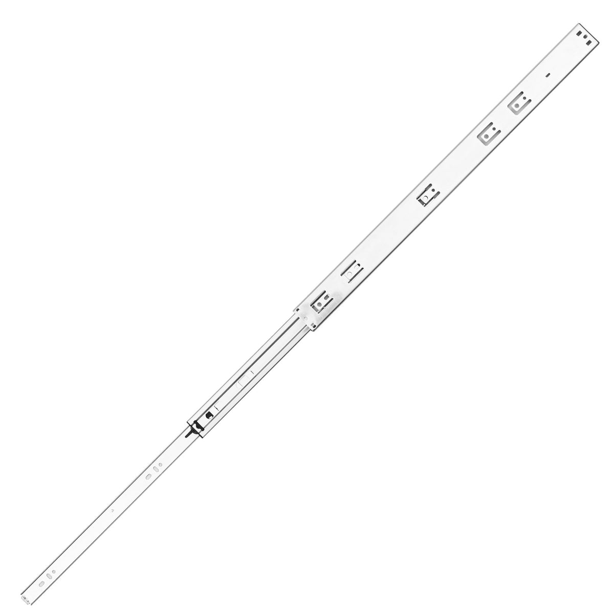 VEVOR 10 Pairs of 24 Inch Drawer Slides Side Mount Rails, Heavy Duty Full Extension Steel Track, Soft-Close Noiseless Guide Glides Cabinet Kitchen Runners with Ball Bearing, 100 Lbs Load Capacity