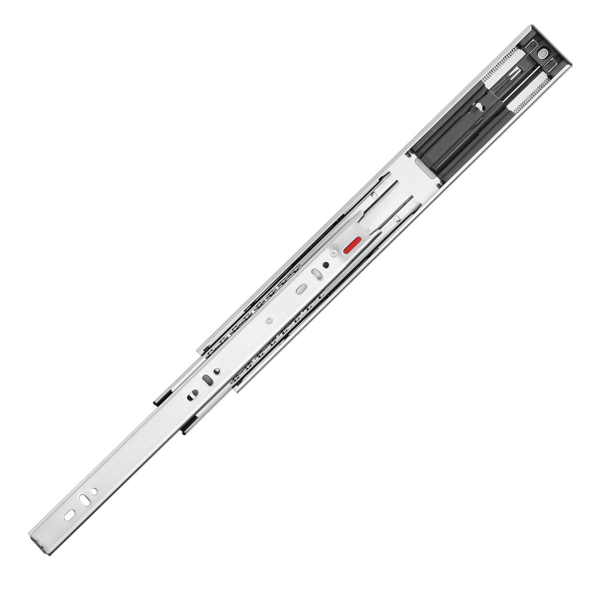 VEVOR 6 Pairs of 20 Inch Drawer Slides Side Mount Rails, Heavy Duty Full Extension Steel Track, Soft-Close Noiseless Guide Glides Cabinet Kitchen Runners with Ball Bearing, 100 Lbs Load Capacity