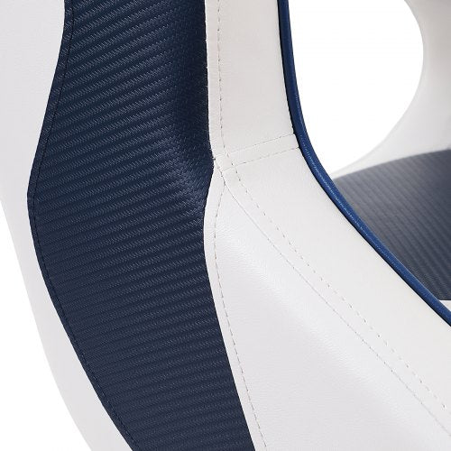 VEVOR Captain Bucket Seat Boat Seat, Flip Up Boat Seat, with Thickened Sponge Padding, Flip-up Bolster Boat Captain Chair for