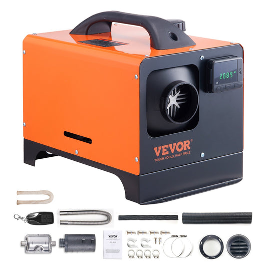 VEVOR Diesel Air Heater All-in-one 12V 5KW LCD Remote Control for Car RV